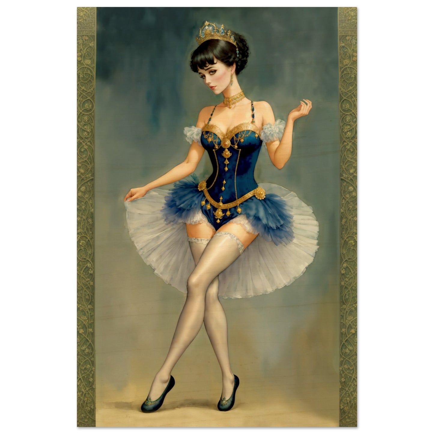 Daily Pinup #80 - Royal Dancer Wall Art