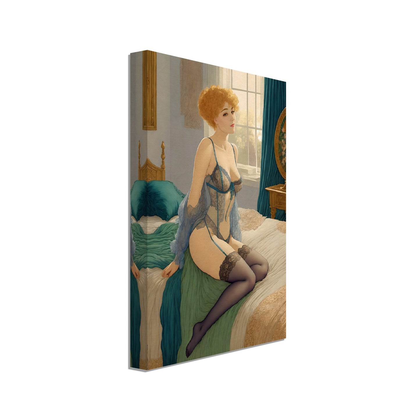 Daily Pinup #76 - Old Fashioned Beauty Wall Art