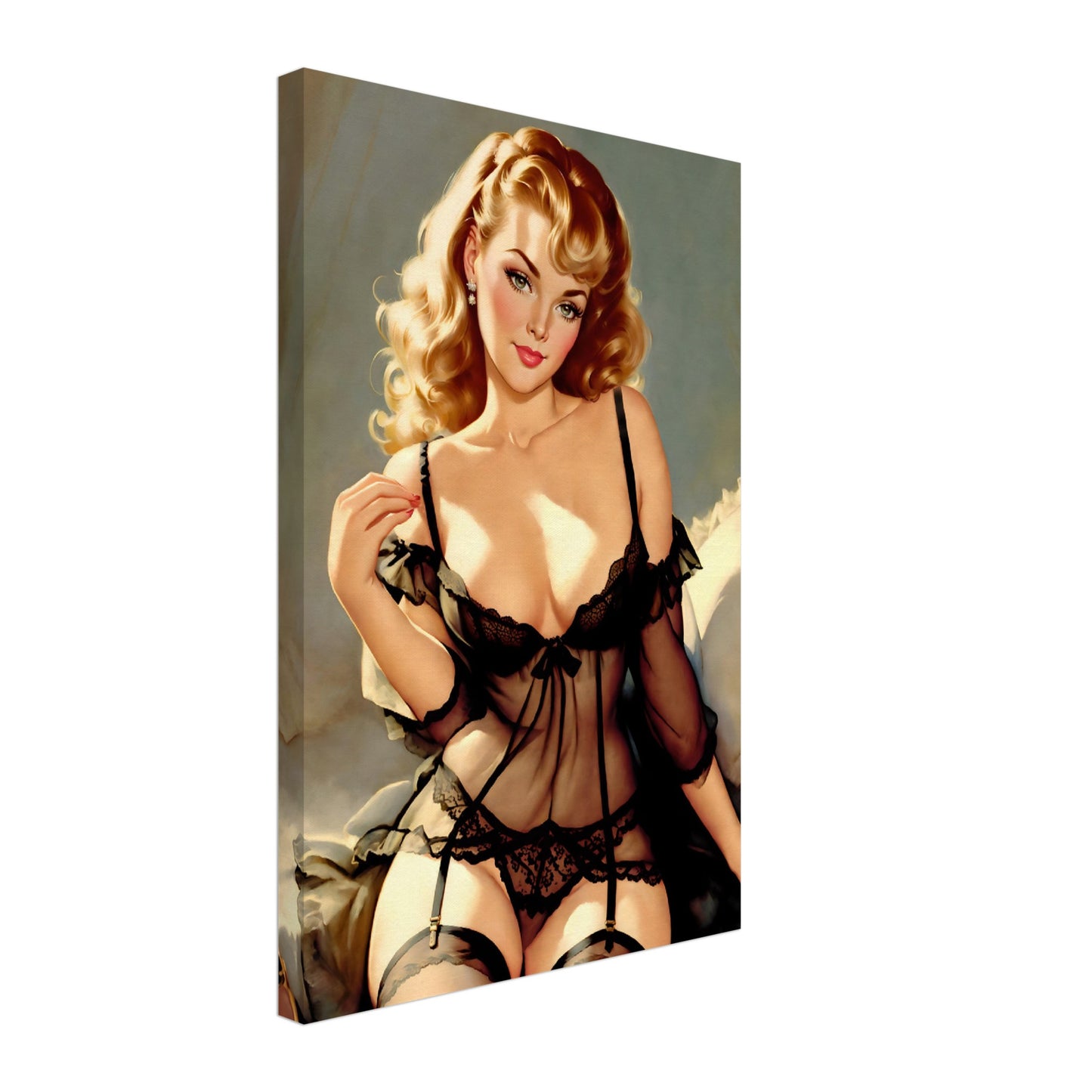 Daily Pinup #69 - She's Waiting Wall Art