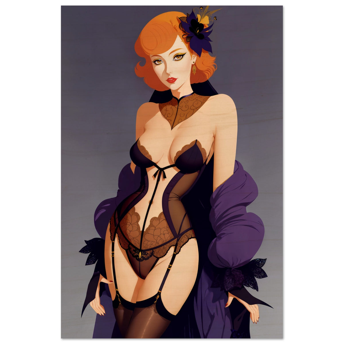 The Daily Pinup #99 - Daphne Wall Art