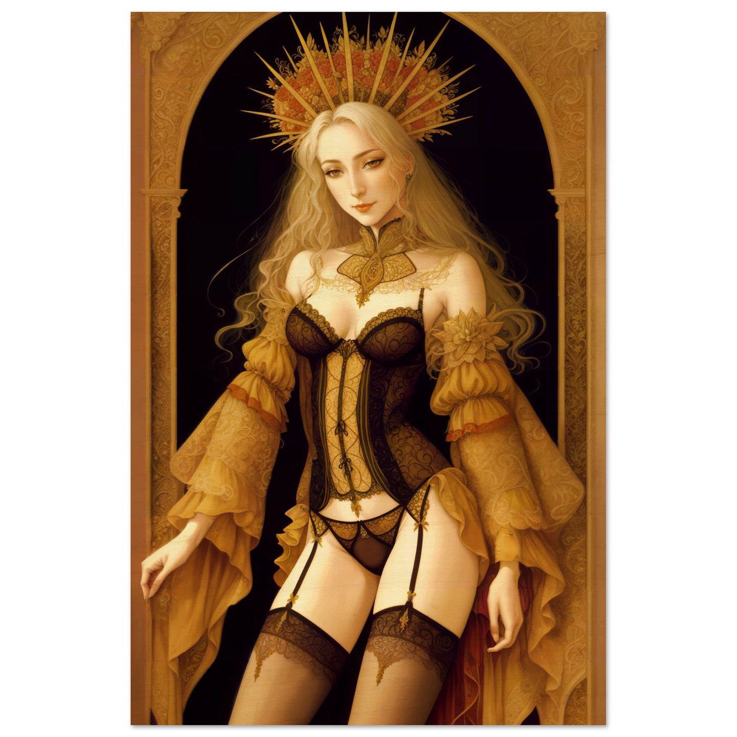 The Daily Pinup #84 - High Priestess Wall Art