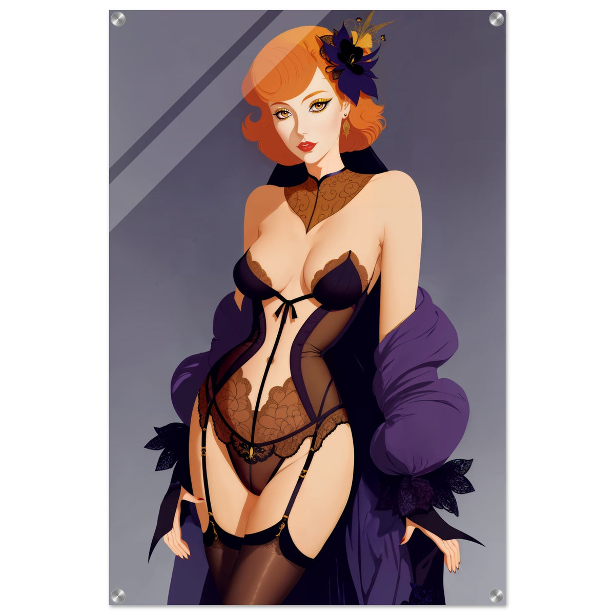 The Daily Pinup #99 - Daphne Wall Art