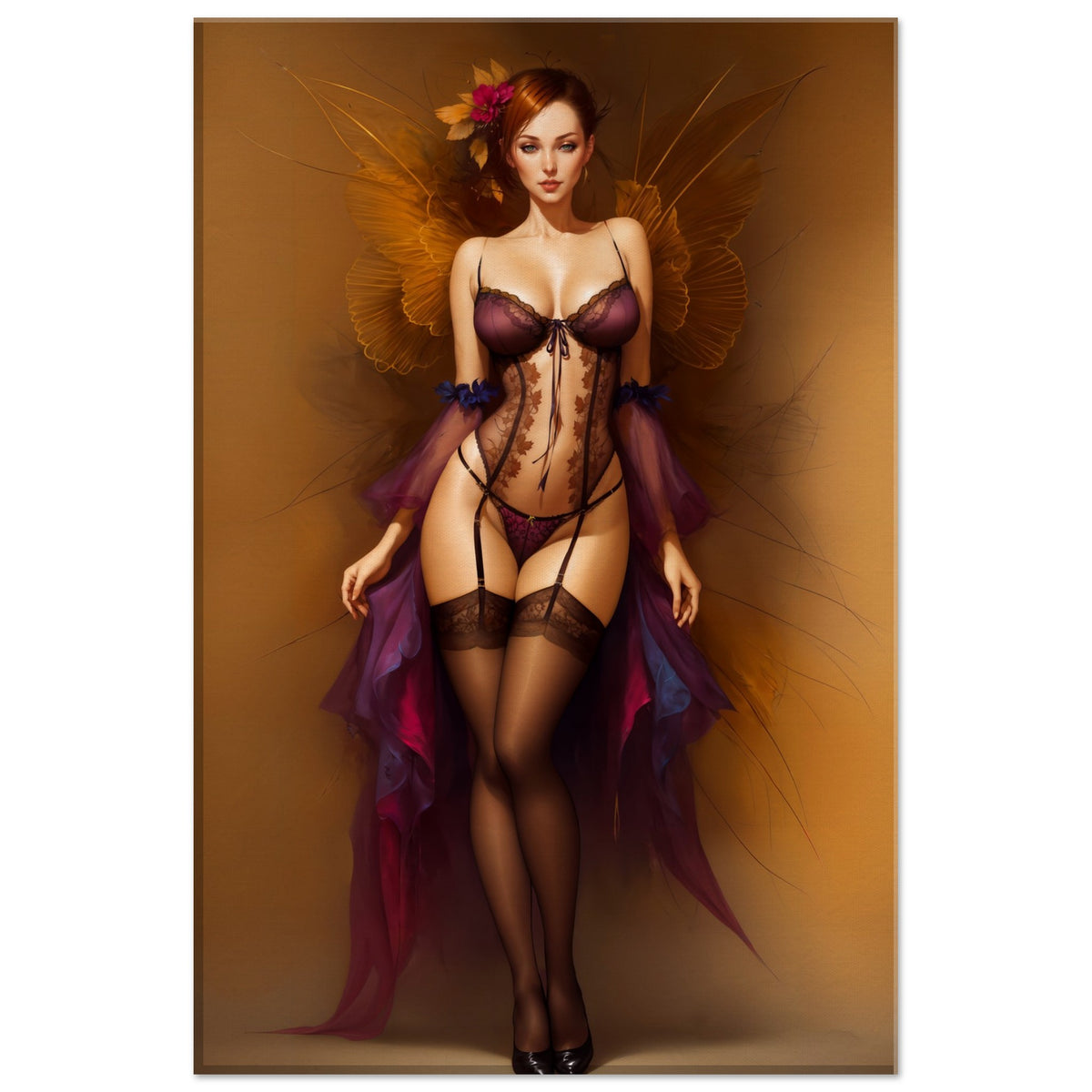 The Daily Pinup #91 - The Lingerie Fairy Wall Art