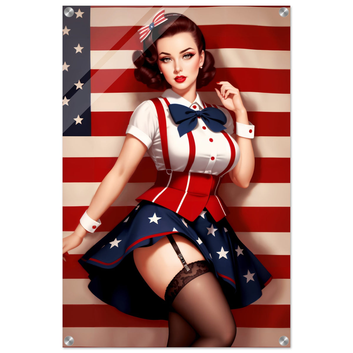 The Daily Pinup #102 - Happy 4th Of July Wall Art