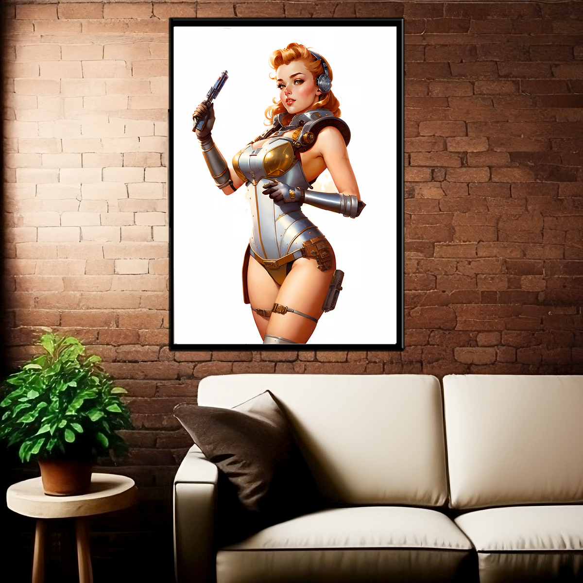 Daily Pinup #12 - Retro Sci-Fi Wall Art