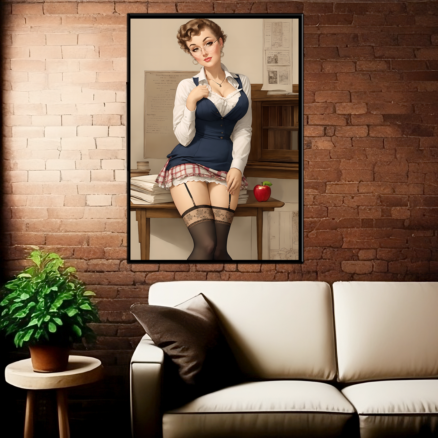 Daily Pinup #20 - The Teacher Wall Art