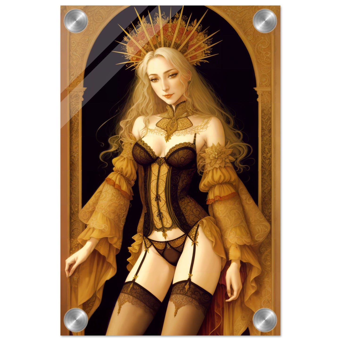 The Daily Pinup #84 - High Priestess Wall Art