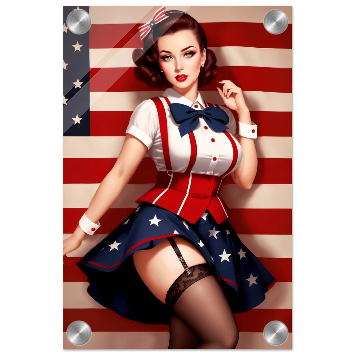 The Daily Pinup #102 - Happy 4th Of July Wall Art