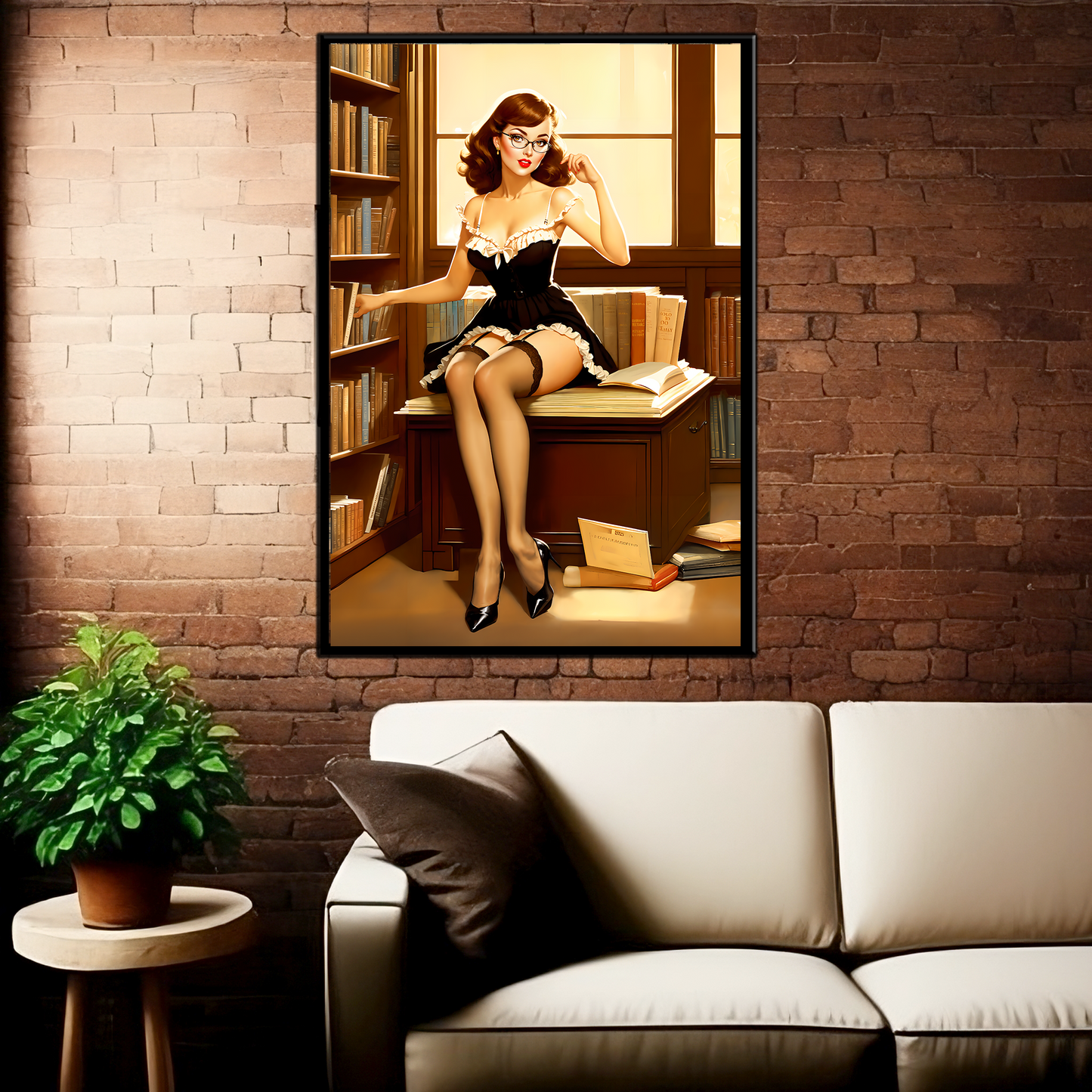 Daily Pinup #30 - The Library Wall Art