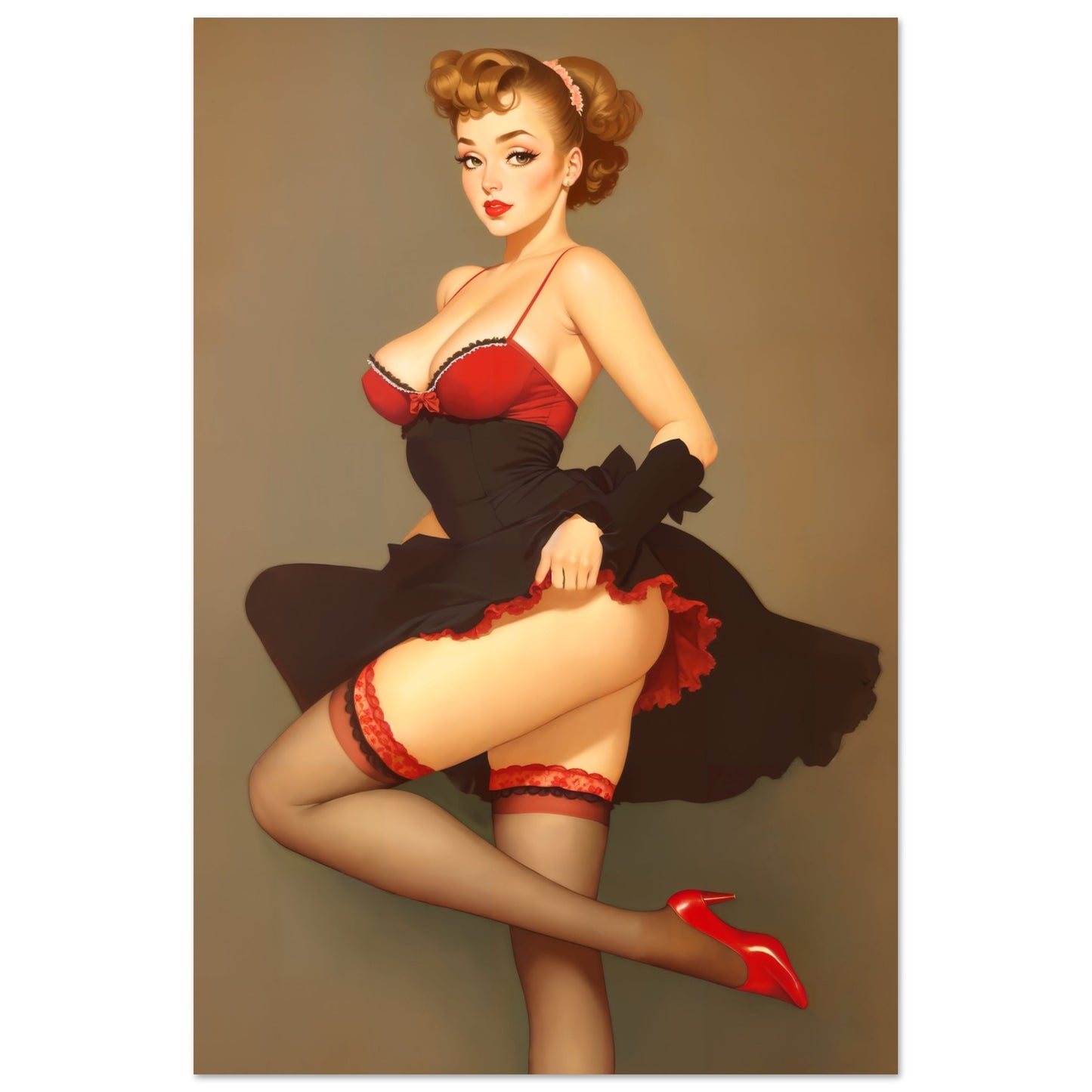 Daily Pinup #87 - Flirty Wall Art