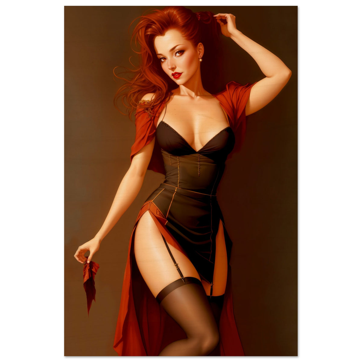 The Daily Pinup #95 - Red Wall Art
