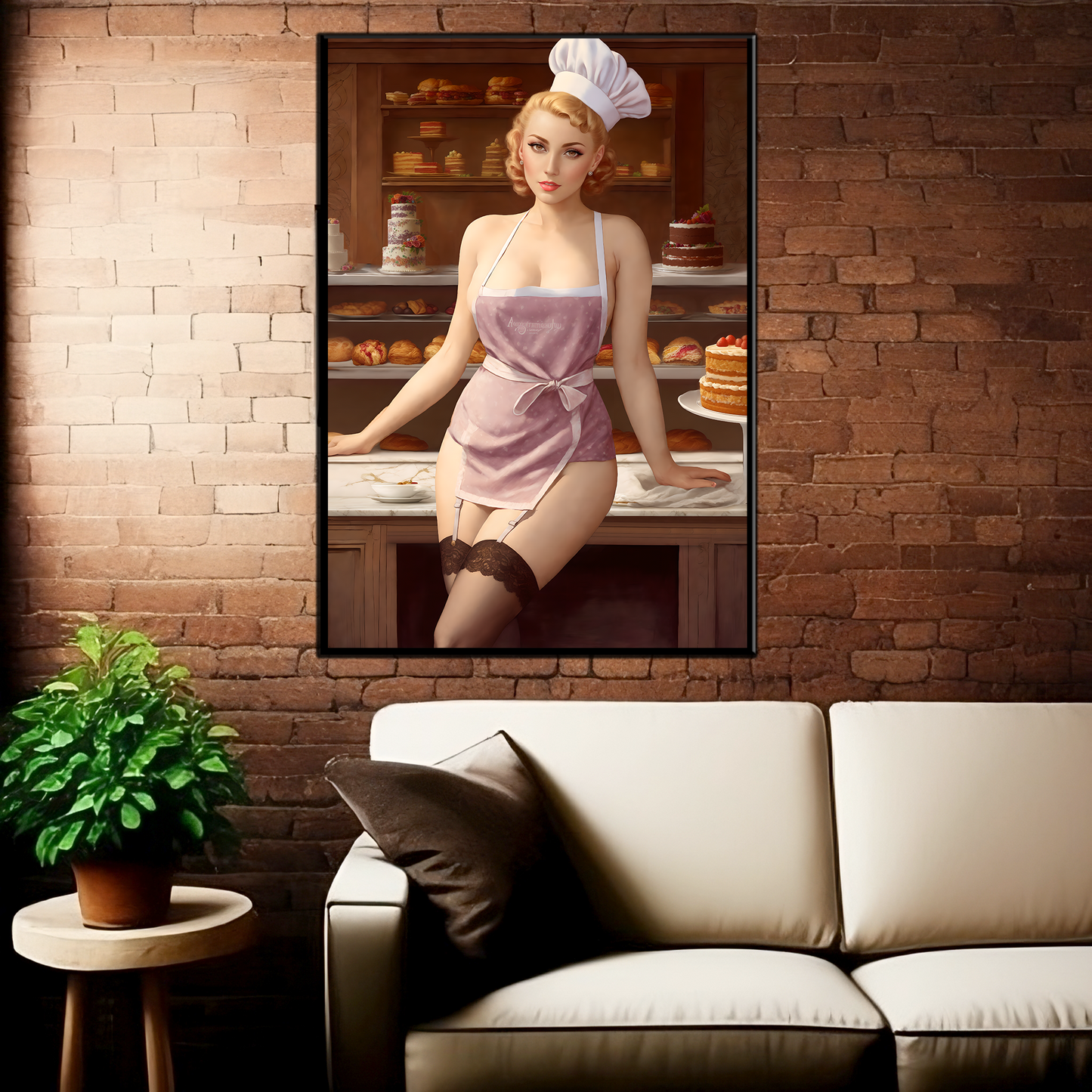 Daily Pinup #40 - Pastry Chef Wall Art
