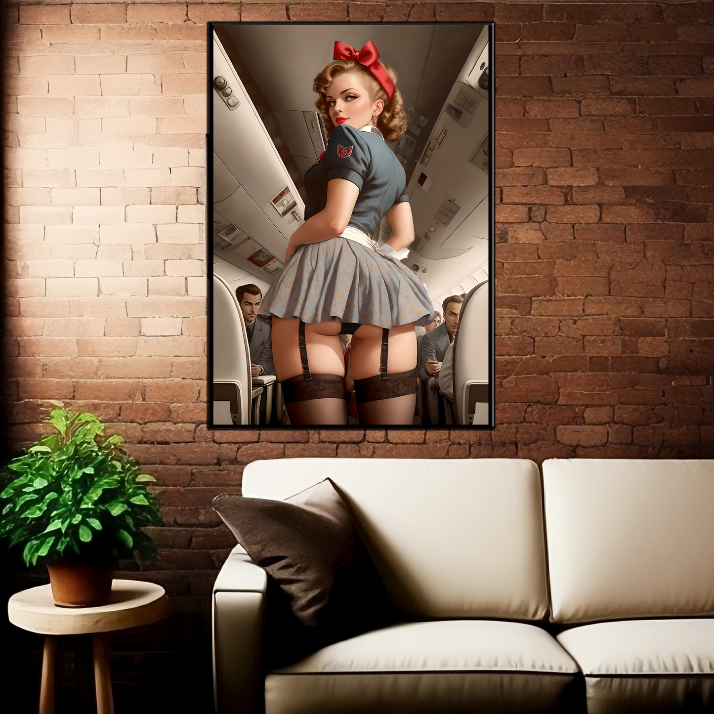 Daily Pinup #41 - Coffee or Tea? Wall Art