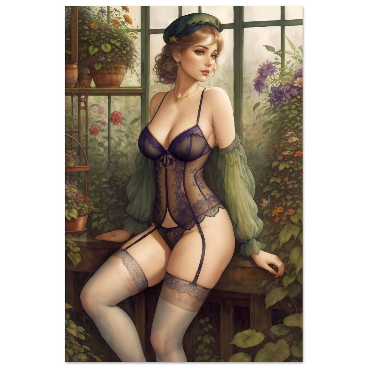 The Daily Pinup #93 - Greenhouse Wall Art