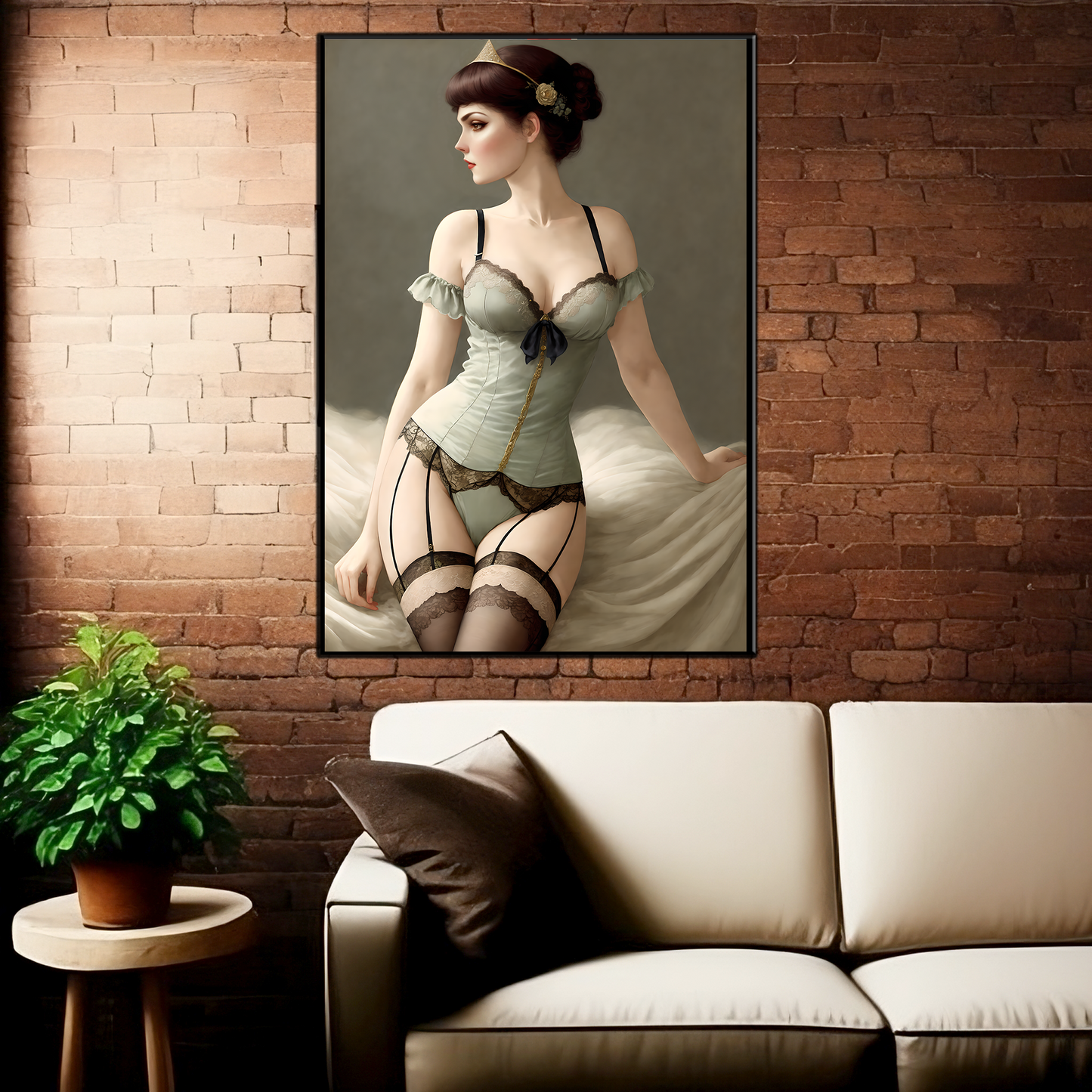 Daily Pinup #47 - Classic Beauty Wall Art