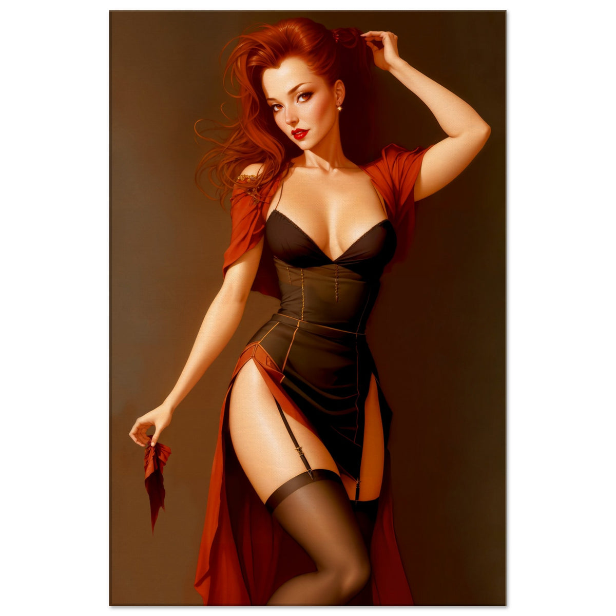 The Daily Pinup #95 - Red Wall Art