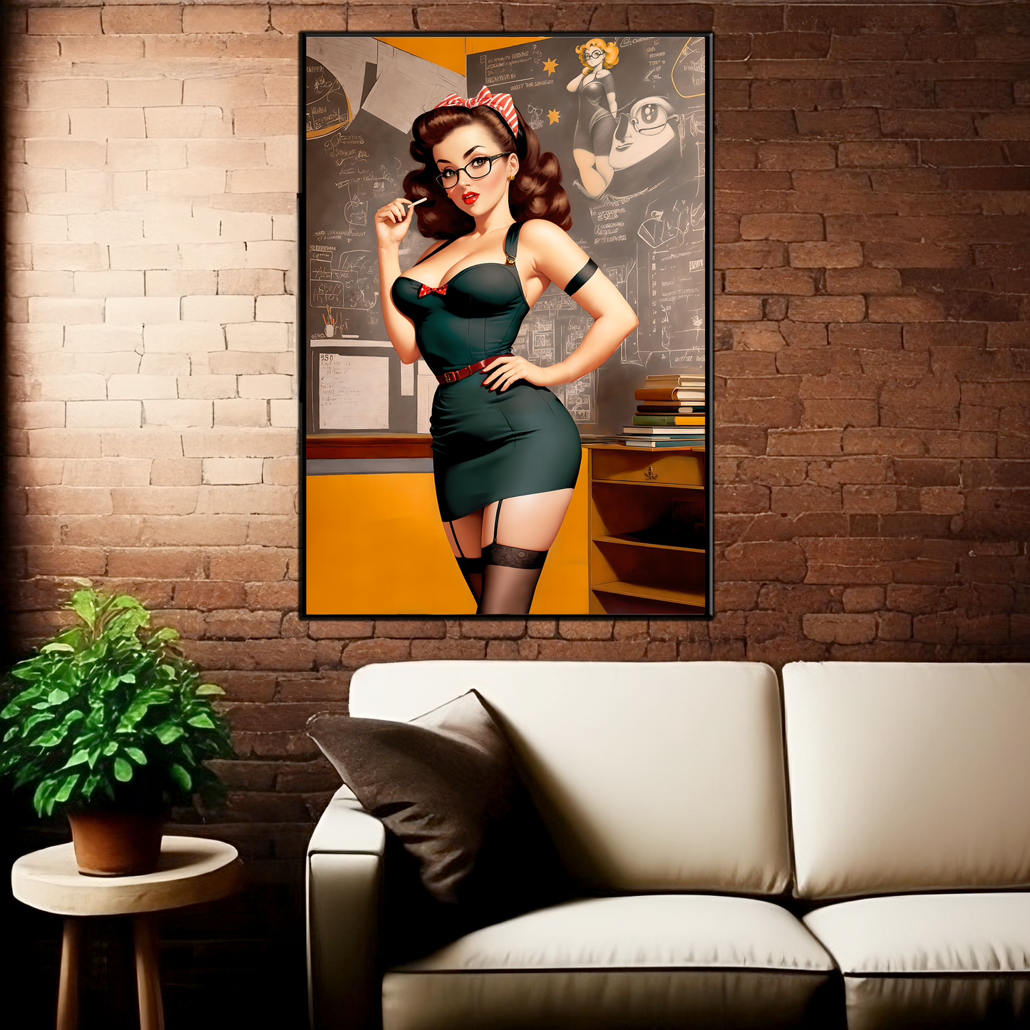 Daily Pinup #50 - Chalk Board Teacher Wall Art
