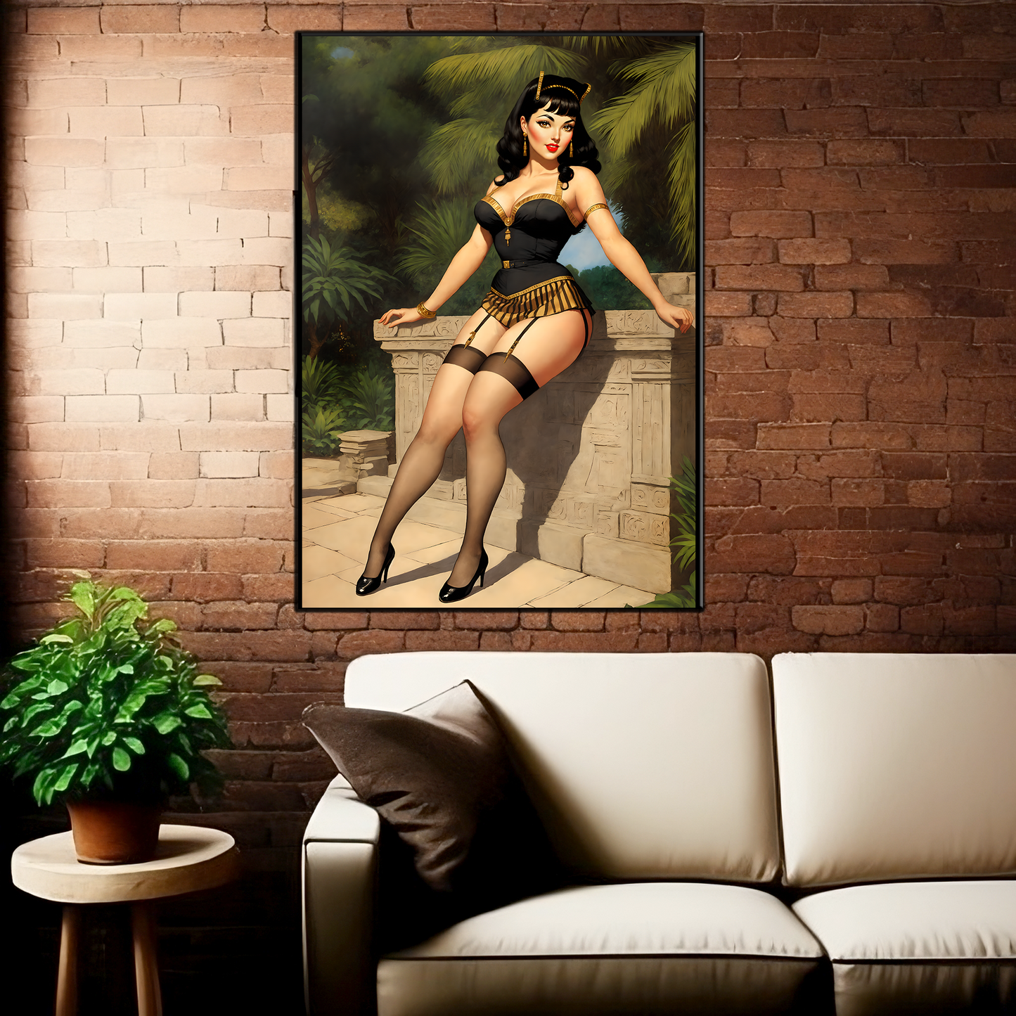 Daily Pinup #53 - Cleopatra Wall Art