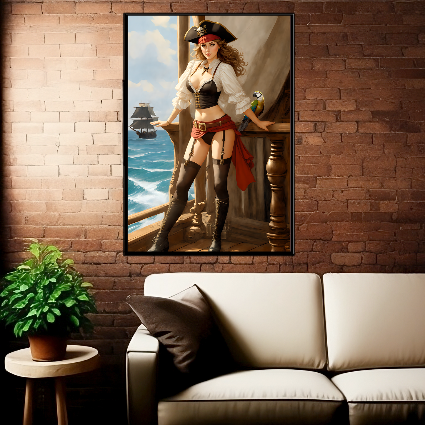 Daily Pinup #57 - The Captain Wall Art