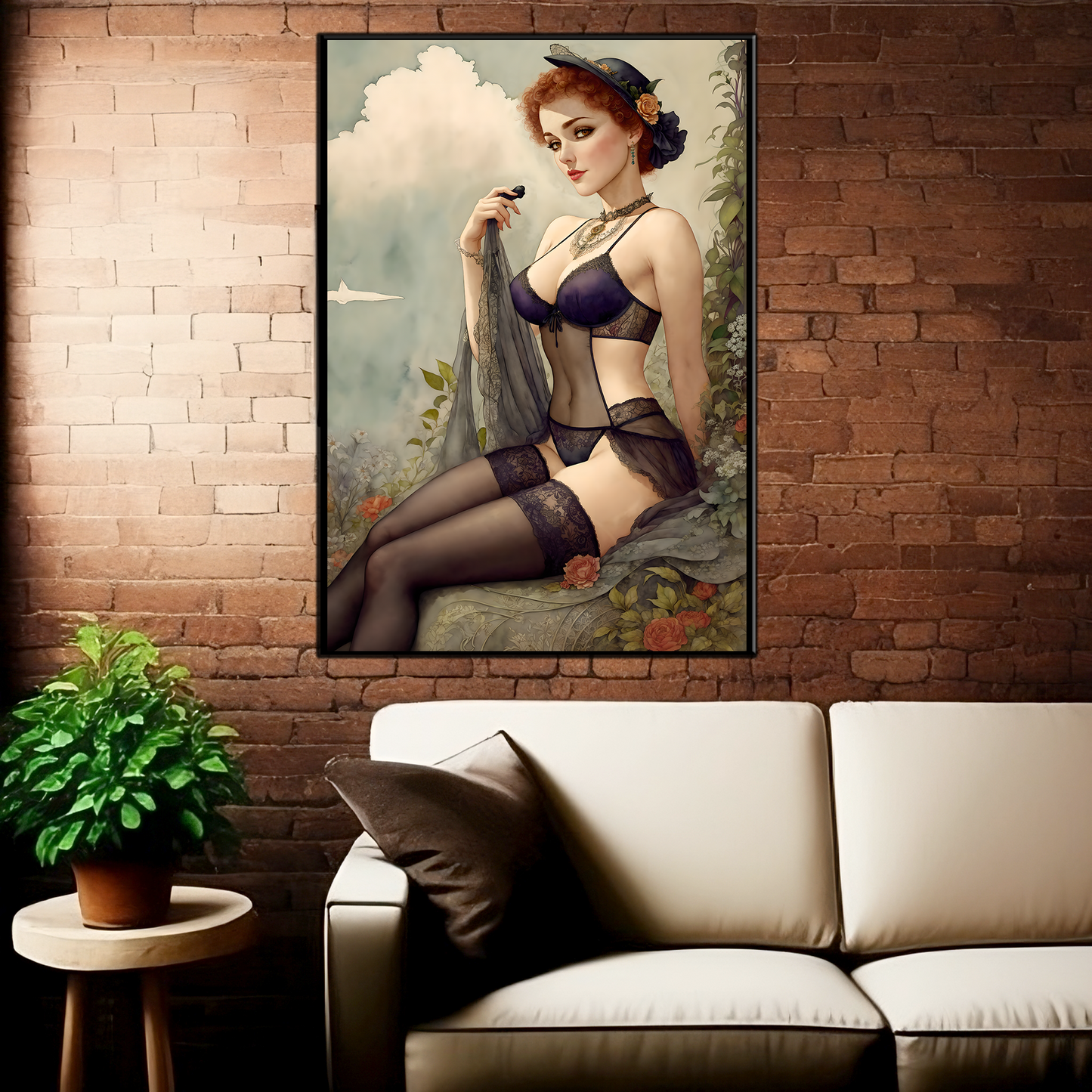 Daily Pinup #60 - Retro Temptress Wall Art