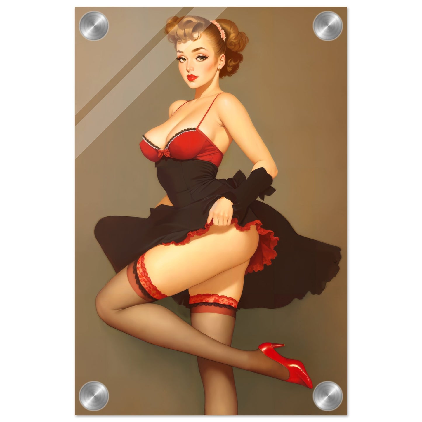 Daily Pinup #87 - Flirty Wall Art