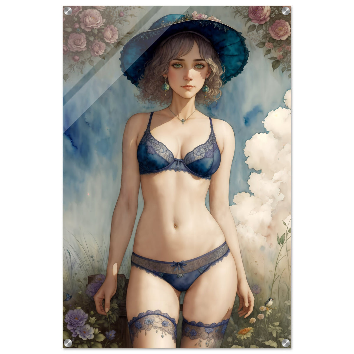 The Daily Pinup #92 - Summer Hat Wall Art