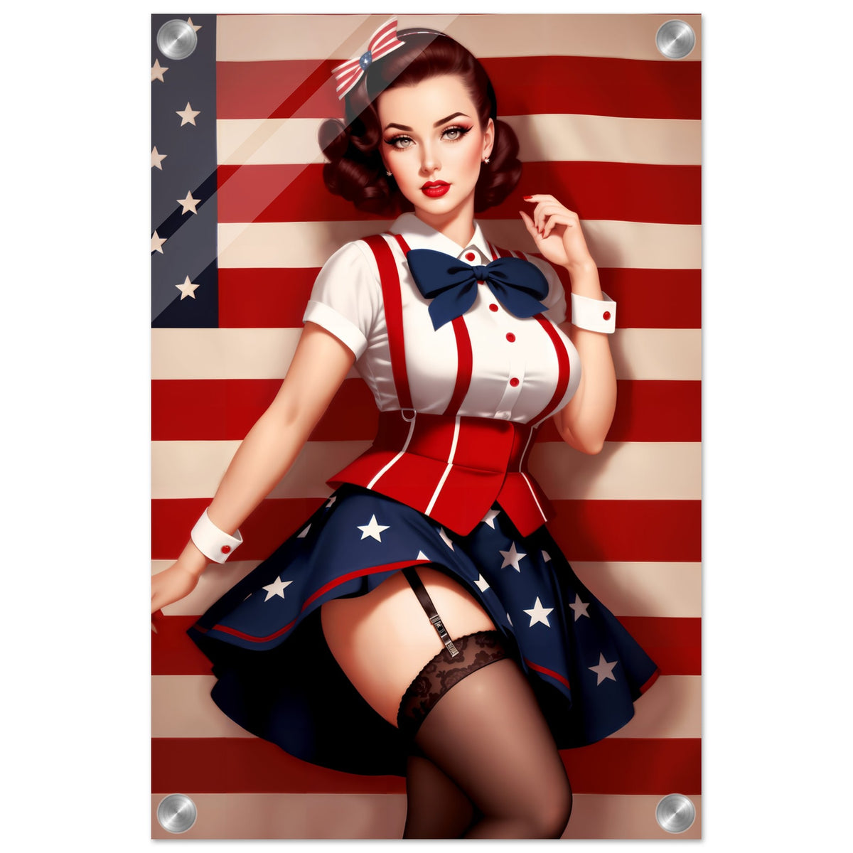 The Daily Pinup #102 - Happy 4th Of July Wall Art