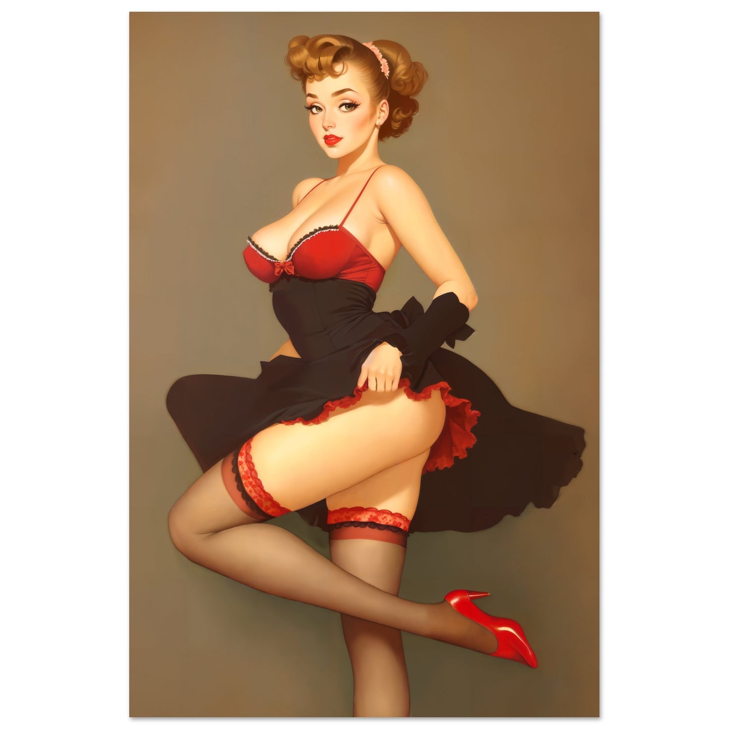 Daily Pinup #87 - Flirty Wall Art