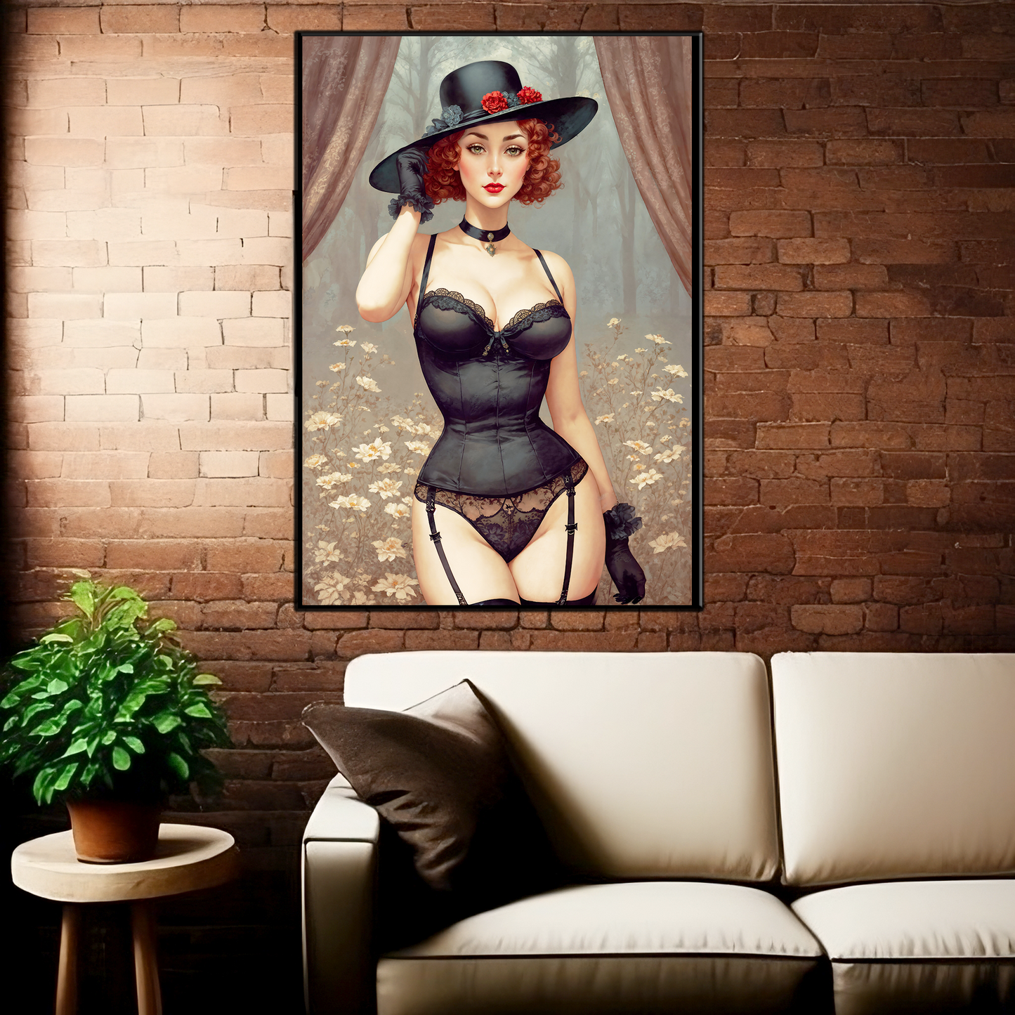 Daily Pinup #78 - The Hat Wall Art