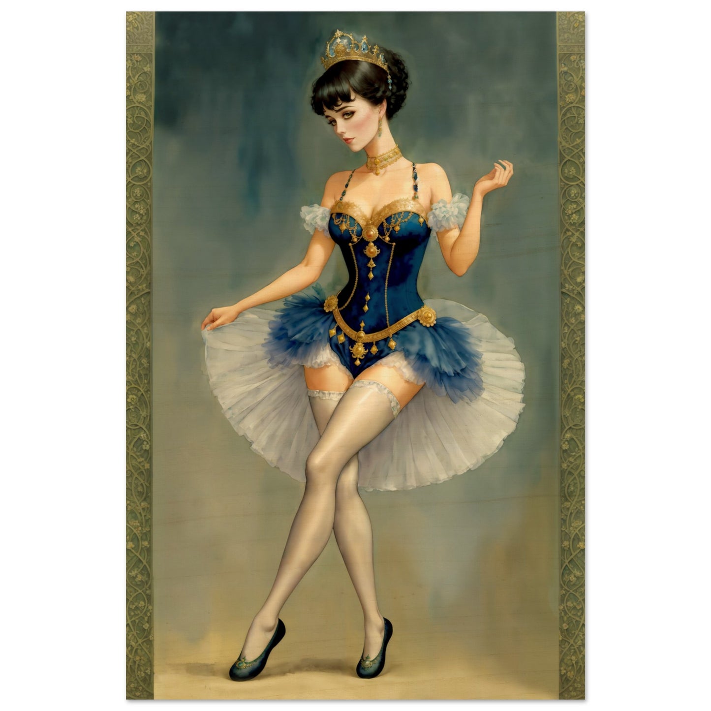 Daily Pinup #80 - Royal Dancer Wall Art