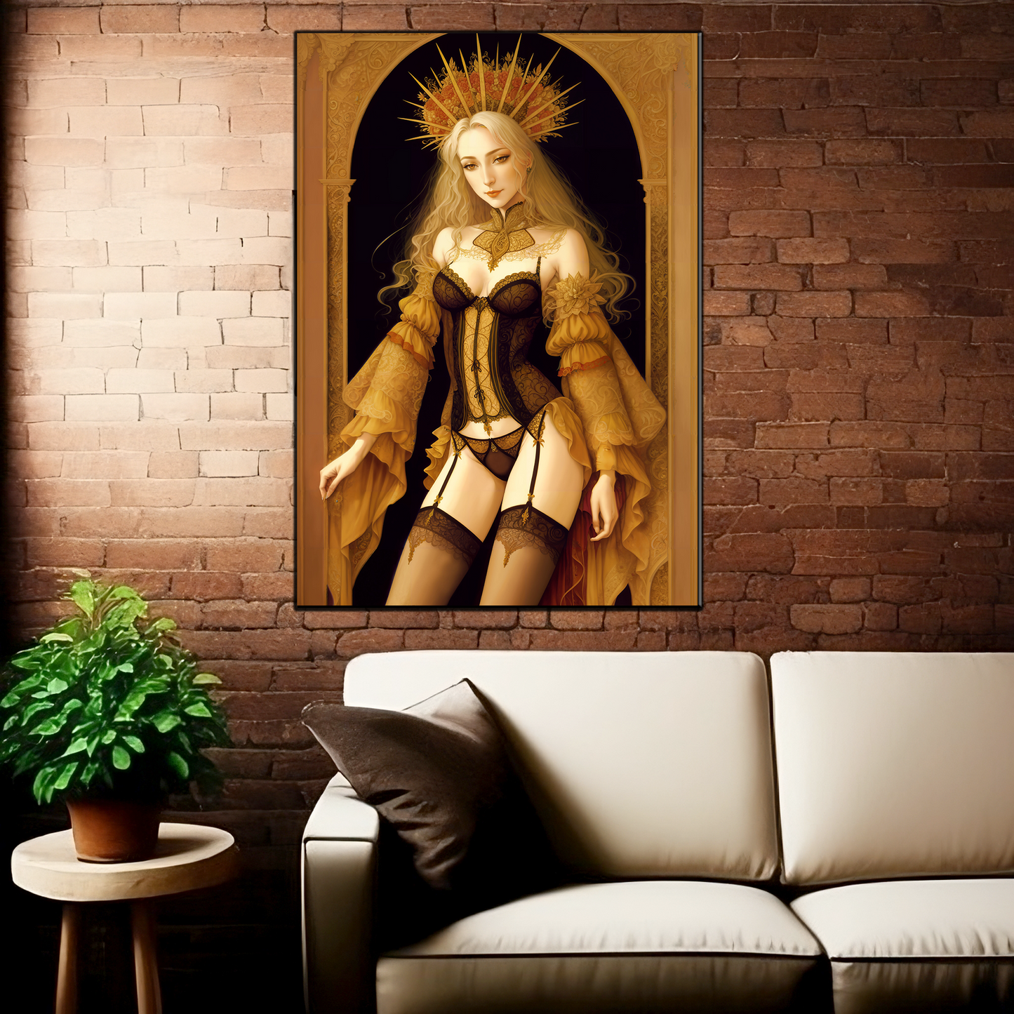 The Daily Pinup #84 - High Priestess Wall Art