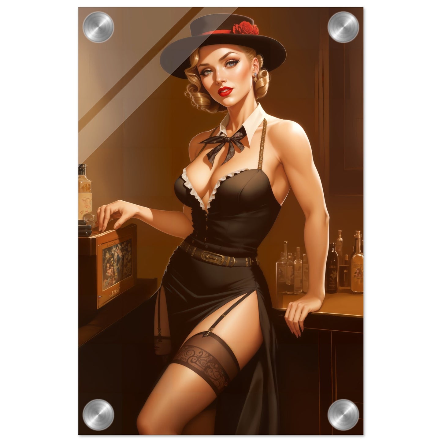 The Daily Pinup #97 - Gangster Gal Wall Art