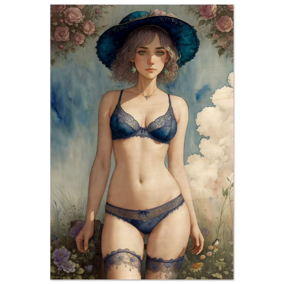 The Daily Pinup #92 - Summer Hat Wall Art