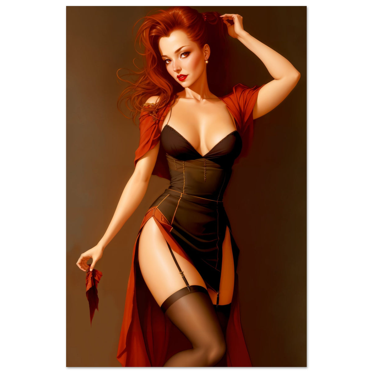 The Daily Pinup #95 - Red Wall Art