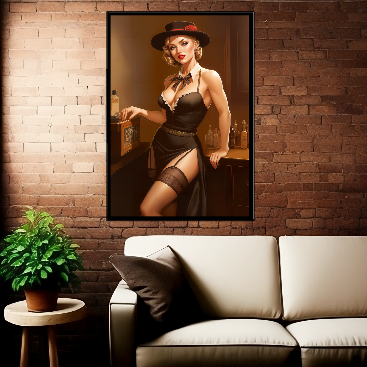 The Daily Pinup #97 - Gangster Gal Wall Art