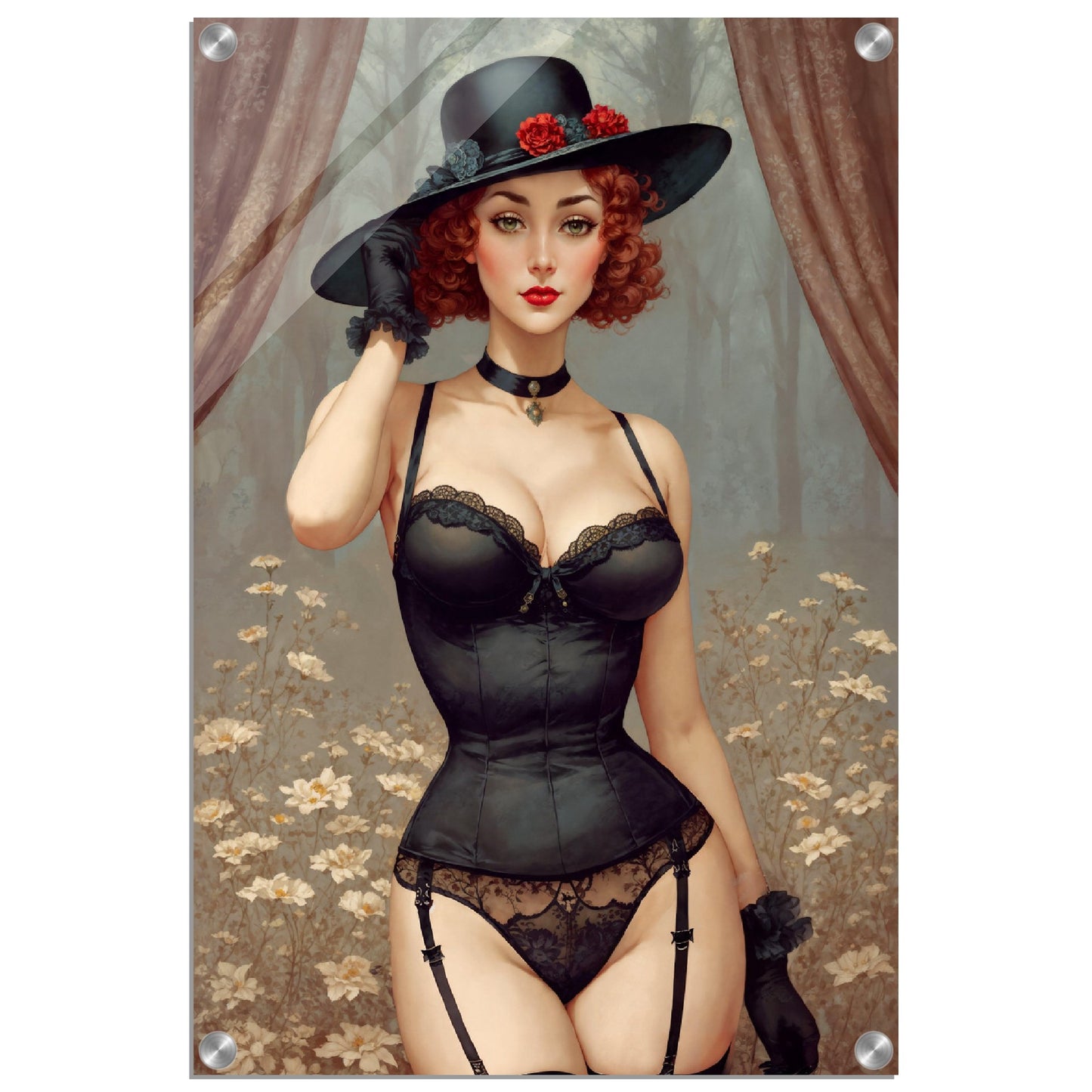 Daily Pinup #78 - The Hat Wall Art
