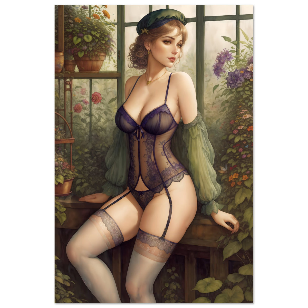 The Daily Pinup #93 - Greenhouse Wall Art