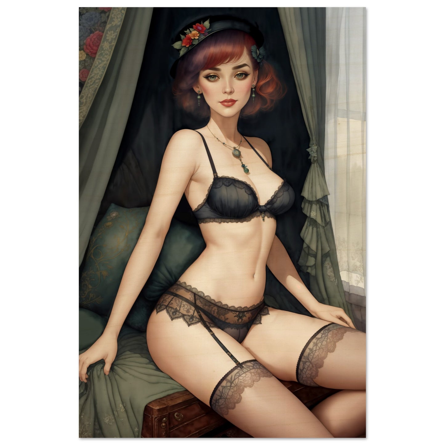 The Daily Pinup #100 - Class & Beauty Wall Art