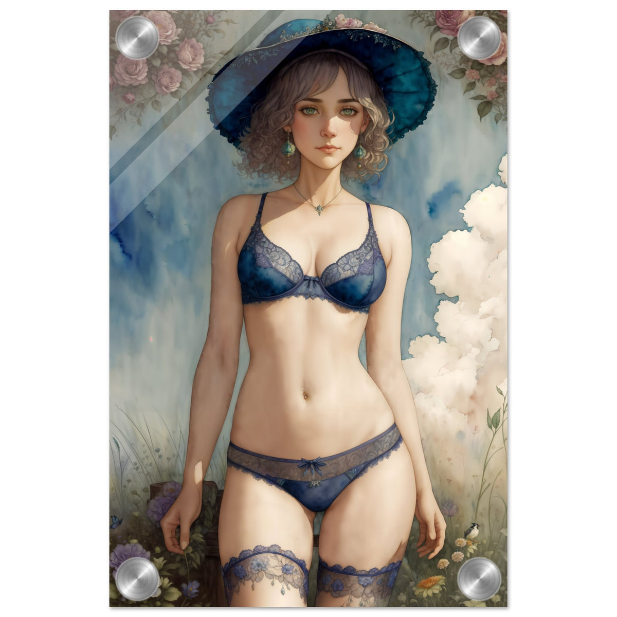 The Daily Pinup #92 - Summer Hat Wall Art