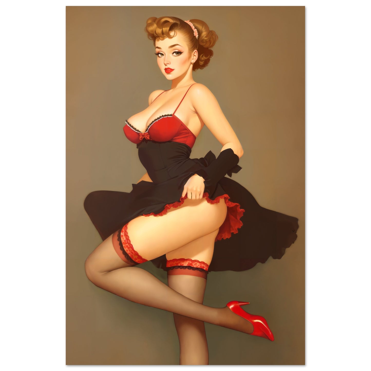 Daily Pinup #87 - Flirty Wall Art