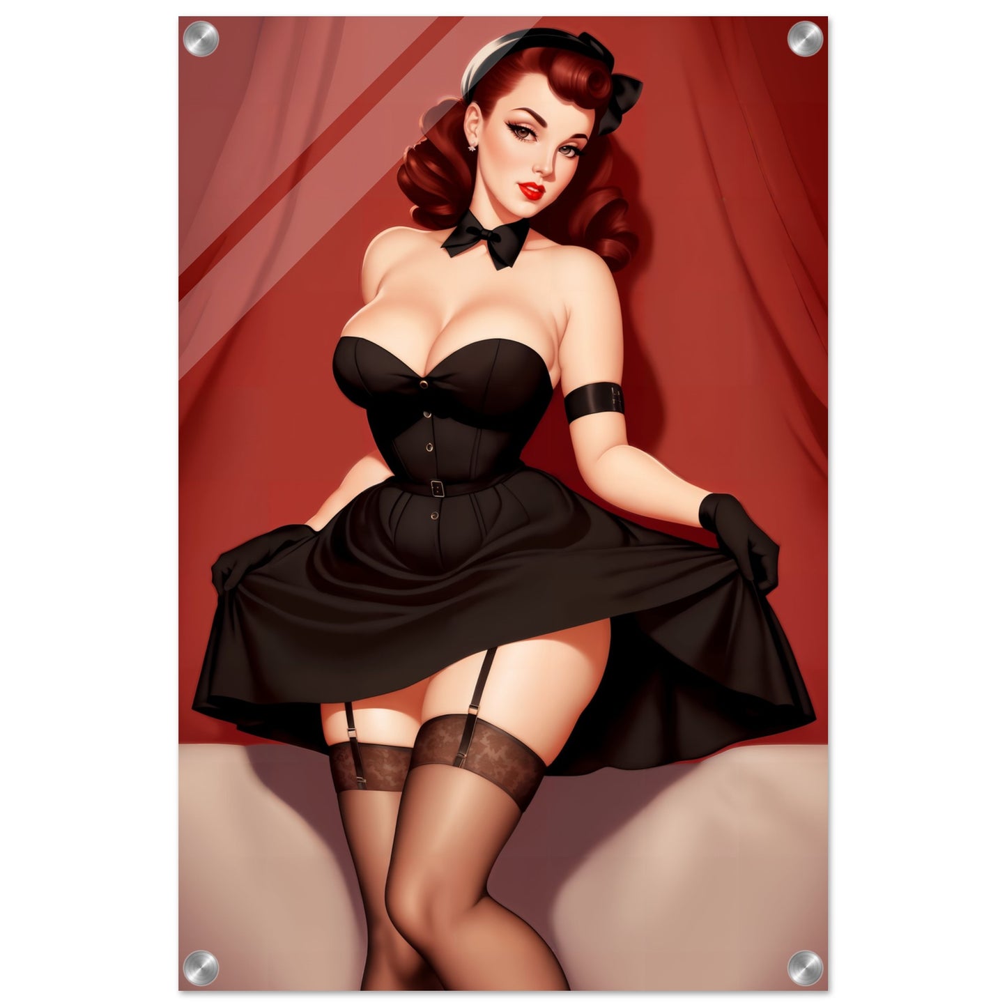 The Daily Pinup #101 - Pulp Beauty Wall Art