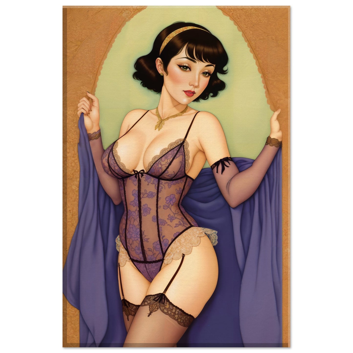 Daily Pinup #89 - Floral Lace Wall Art