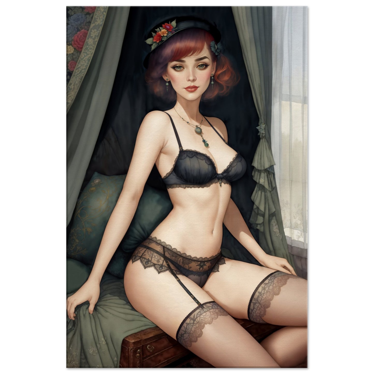 The Daily Pinup #100 - Class & Beauty Wall Art