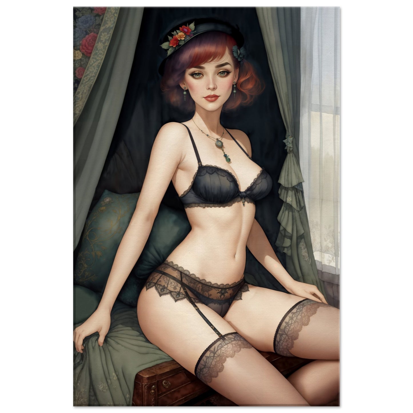 The Daily Pinup #100 - Class & Beauty Wall Art