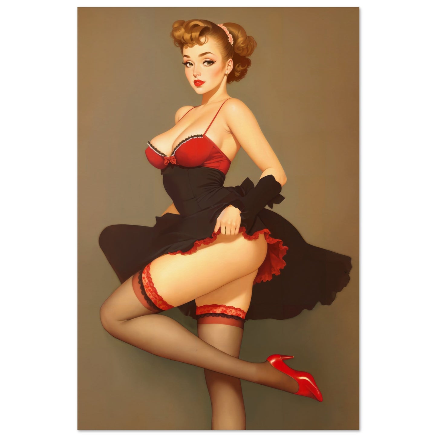 Daily Pinup #87 - Flirty Wall Art