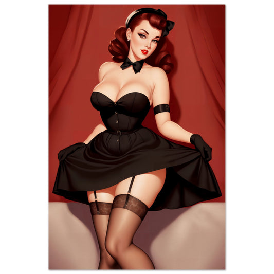 The Daily Pinup #101 - Pulp Beauty Wall Art