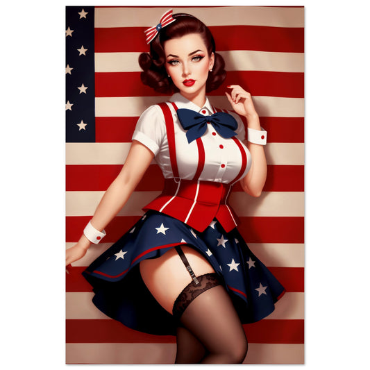 The Daily Pinup #102 - Happy 4th Of July Wall Art