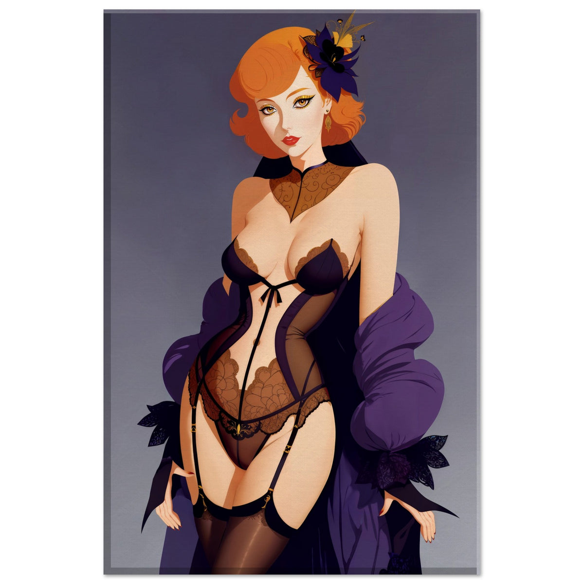 The Daily Pinup #99 - Daphne Wall Art