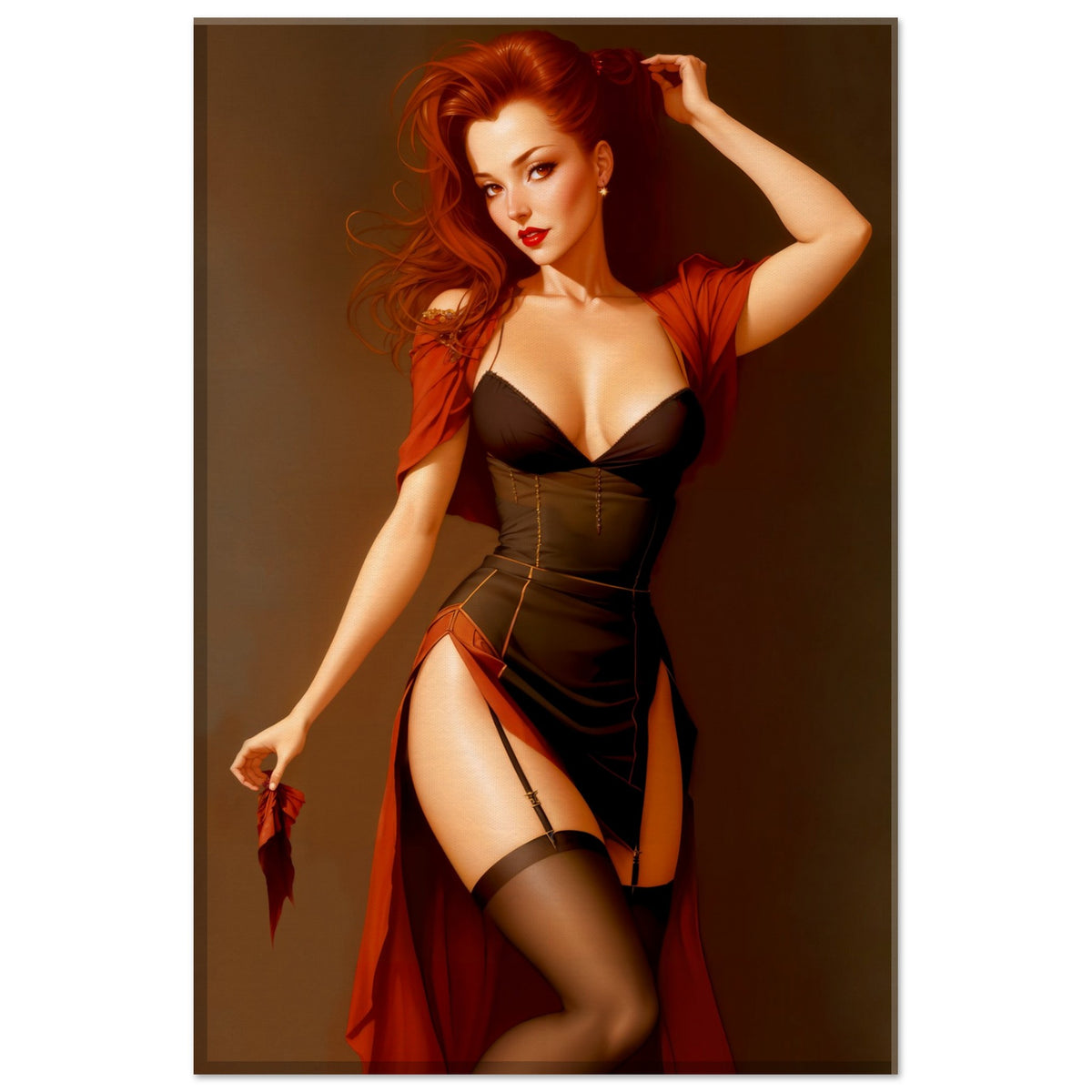 The Daily Pinup #95 - Red Wall Art