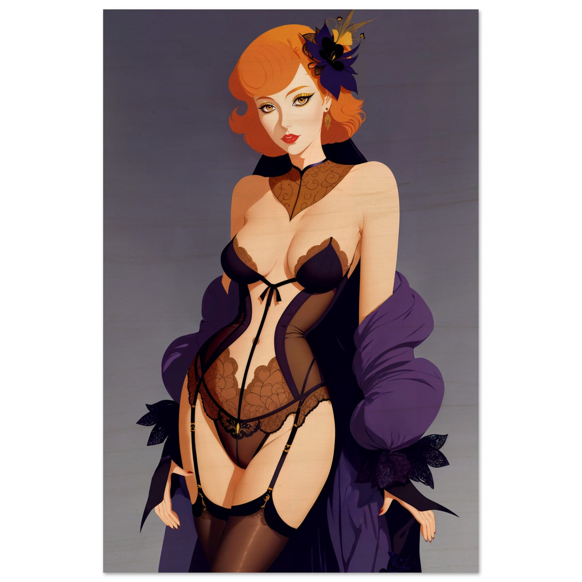 The Daily Pinup #99 - Daphne Wall Art